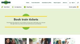 Buy Train Tickets | Book Train Tickets Online | Southern Railway