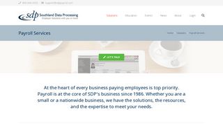 Payroll Services - Southland Data Processing