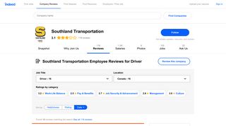 Working as a Driver at Southland Transportation: Employee Reviews ...