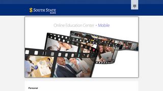 Online Education Center || South State Bank