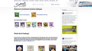 Southwark Libraries - Catalogue Home