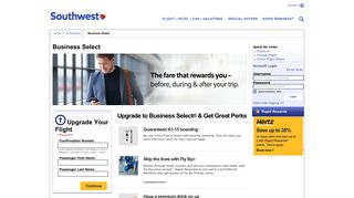 Business Select - Southwest Airlines