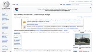 Southwest Tennessee Community College - Wikipedia