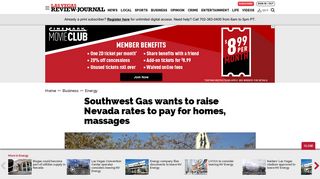 Southwest Gas wants to raise Nevada rates to pay for homes ...