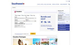 Vacation Packages - Southwest Airlines