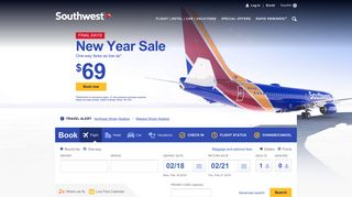 Southwest Airlines | Book Flights & More - Wanna Get Away?