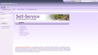 Self-Service - Home - Southwestern College