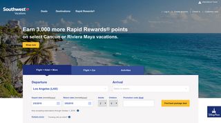 Southwest Vacations - Official Vacation Packages of Southwest Airlines