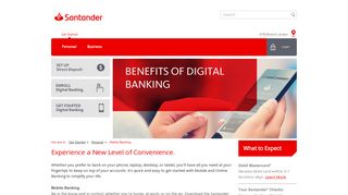 Get Started with Mobile Banking | Santander Bank