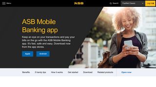 ASB Mobile banking app - iOS, Android & Apple | ASB