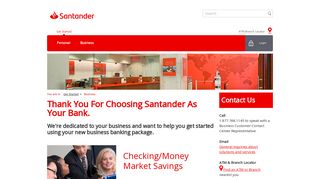 Business - Get Started | Santander Bank