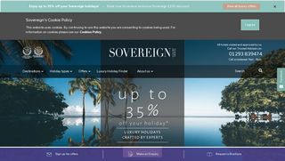 Sovereign: Luxury Holidays 2019/2020 | SAVE £100