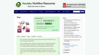 Soxy - Rorohiko Workflow Resources