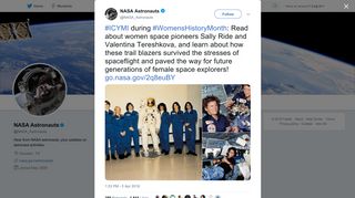 NASA Astronauts on Twitter: 