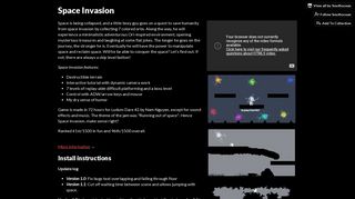 Space Invasion by Southocean - Itch.io