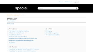 SpacialNet – Spacial Technical & Sales Support