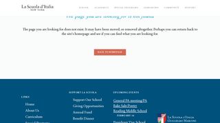 Account Login | La Scuola d'Italia NYC