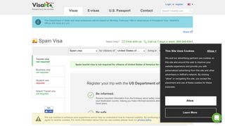 Spain Visa, United States of America: Application, Requirements ...