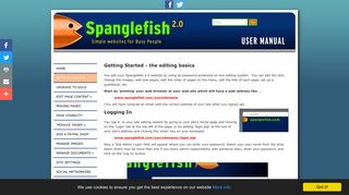 Spanglefish Manual | Getting Started