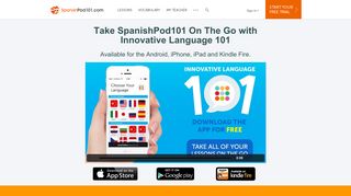 Spanish Language with a Free App - SpanishPod101