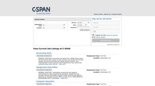 View Current Job Listings at C-SPAN - iApplicants