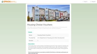 SPAOA - Housing Choice Vouchers