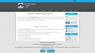 Discover SPAPP Monitoring v11 - Spy Phone App