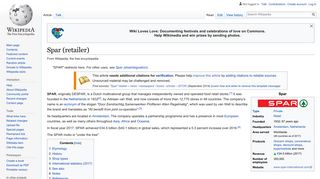 Spar (retailer) - Wikipedia