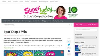 Spar Shop & Win | SuperLucky