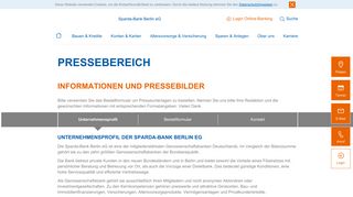 Presseinformationen - Sparda-Bank Berlin eG