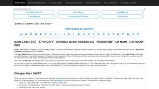 SPBKDEFFXXX - Swift Code (BIC) - SPARDA-BANK HESSEN EG ...