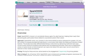Spark3000 | Product Reviews | EdSurge