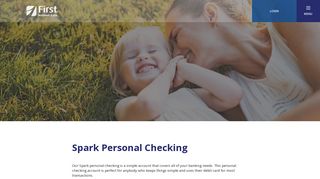 Spark Personal Checking | First National Bank