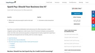 Spark Pay: Should Your Business Use It? | Credit Card Processor ...
