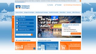 Volksbank Kraichgau Startseite-Homepage Volksbank Kraichgau