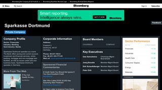Sparkasse Dortmund: Company Profile - Bloomberg