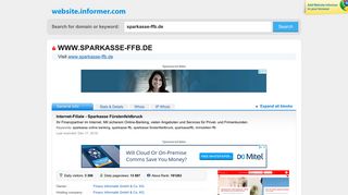 sparkasse-ffb.de at WI. Internet-Filiale - Sparkasse Fürstenfeldbruck