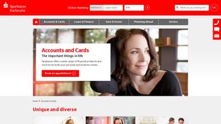 Accounts and cards - Sparkasse Karlsruhe