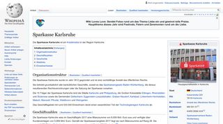 Sparkasse Karlsruhe – Wikipedia