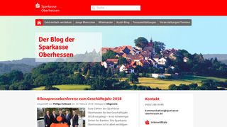 Der Blog der Sparkasse Oberhessen - Neuigkeiten rund um die ...