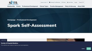 Spark Self-Assessment Tool | Society of Hospital Medicine