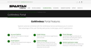 GoWireless Portal – Spartan Cameras Australia | Spartan 3G GoCam ...