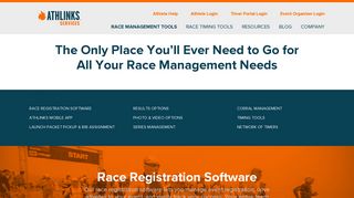 Race Management Tools - Athlinks Services