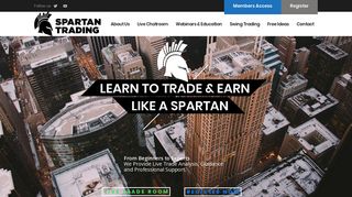 Spartan Trading: Day Trading Chatroom & Courses