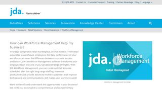 Workforce Management | JDA Software