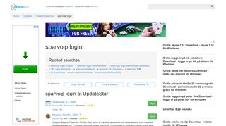 Free sparvoip login Download - sparvoip login for Windows