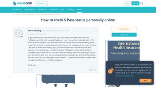 How to check S Pass status personally online, Singapore forum ...