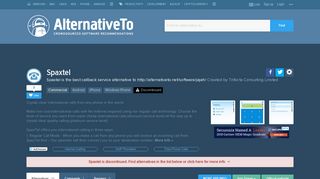 Spaxtel Alternatives and Similar Apps - AlternativeTo.net