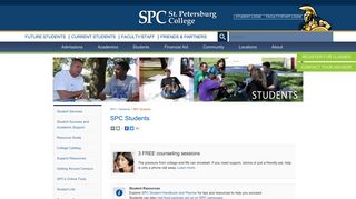 Current students - St. Petersburg College