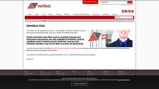 NAFEMS Log in engineering analysis and simulation - FEA, Finite ...